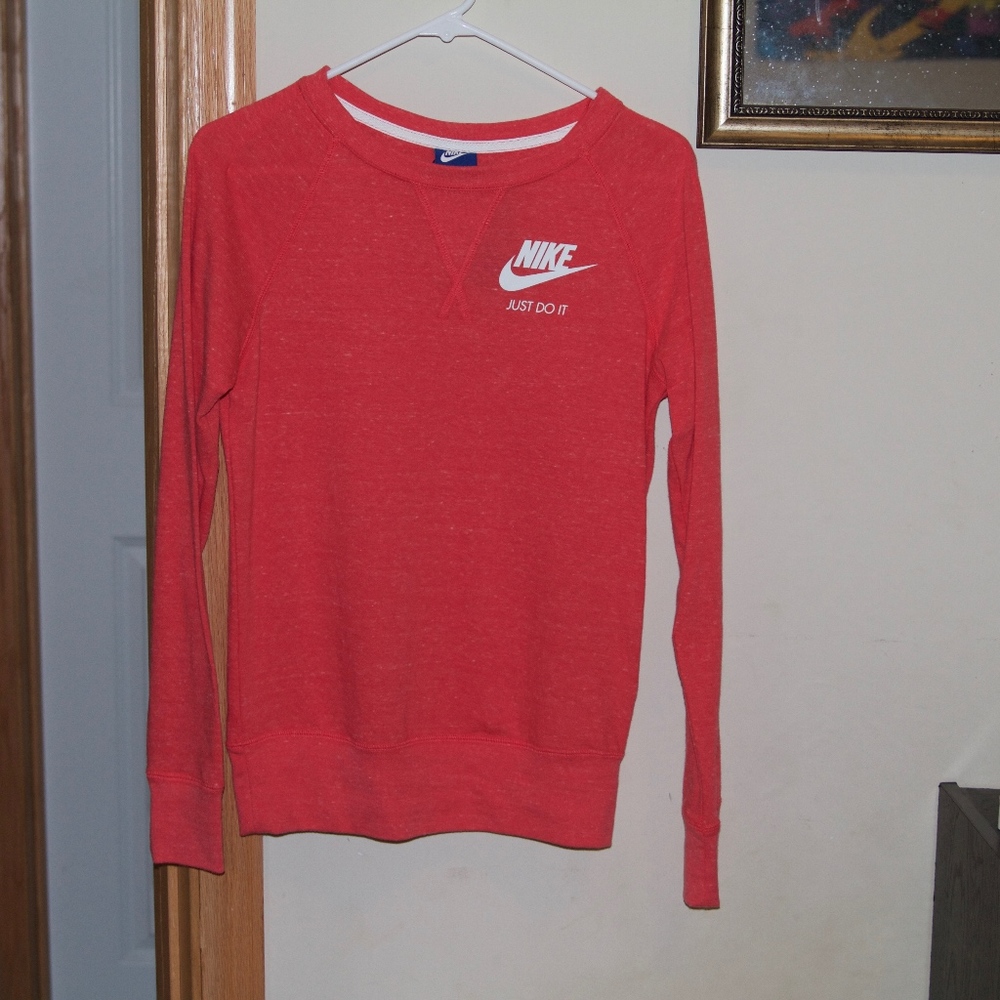Nike Long Sleeve Pink Sweater NWT